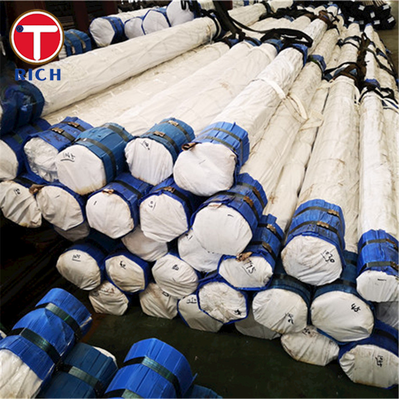 ASTM A213 Ống thép liền mạch hợp kim kéo nguội cho bộ trao đổi nhiệt quá nhiệt nồi hơi