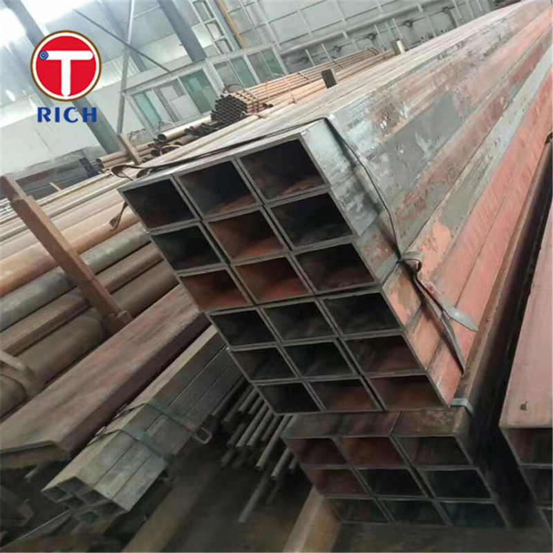 ASTM A500 Grade A Ống thép kẽm kẽm Đường vuông đen