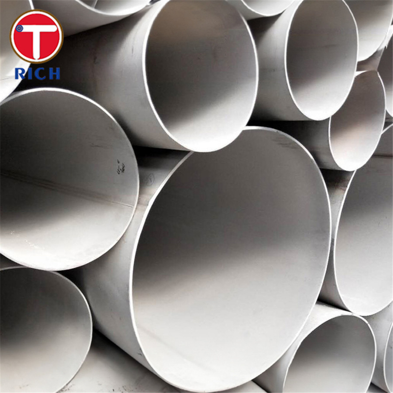 ASTM A409 TP201 ủi đường ống thép không gỉ austenit đường kính lớn cho dịch vụ ăn mòn hoặc nhiệt độ cao