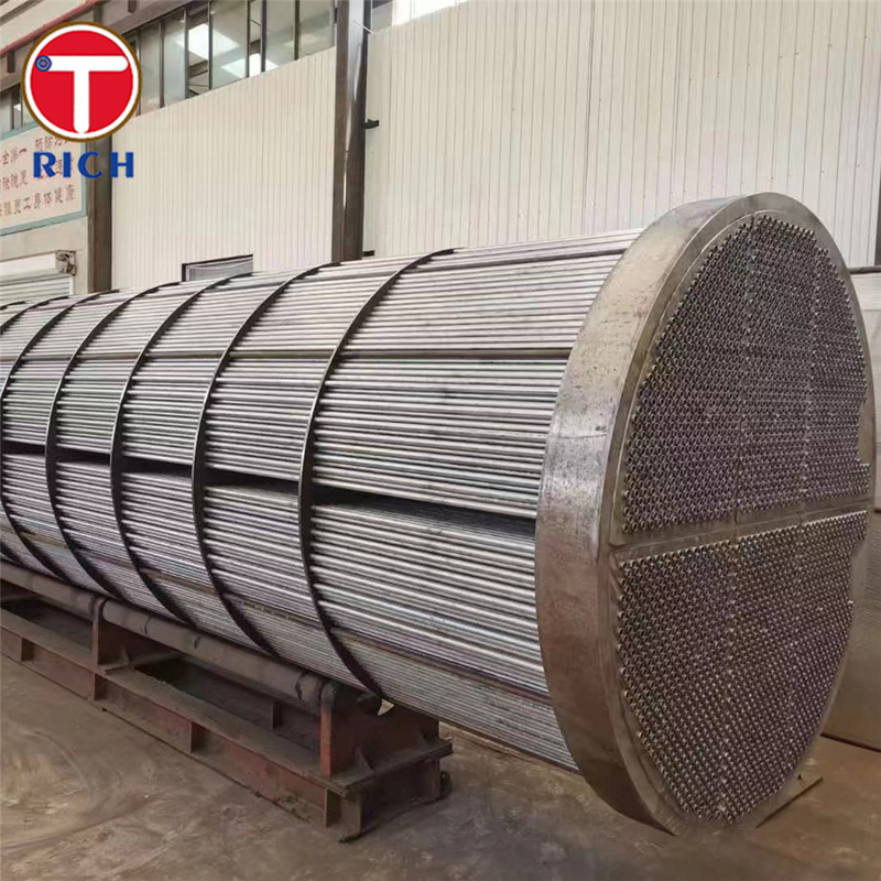 ASTM A688 304 ủi ống thép không gỉ austenitic cho bộ trao đổi nhiệt máy sưởi nước
