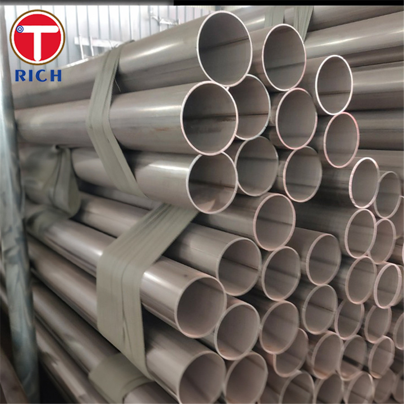 EN 10217-7 X2CrNi18-9 Bụi thép không gỉ Bụi thép hàn cho mục đích áp suất