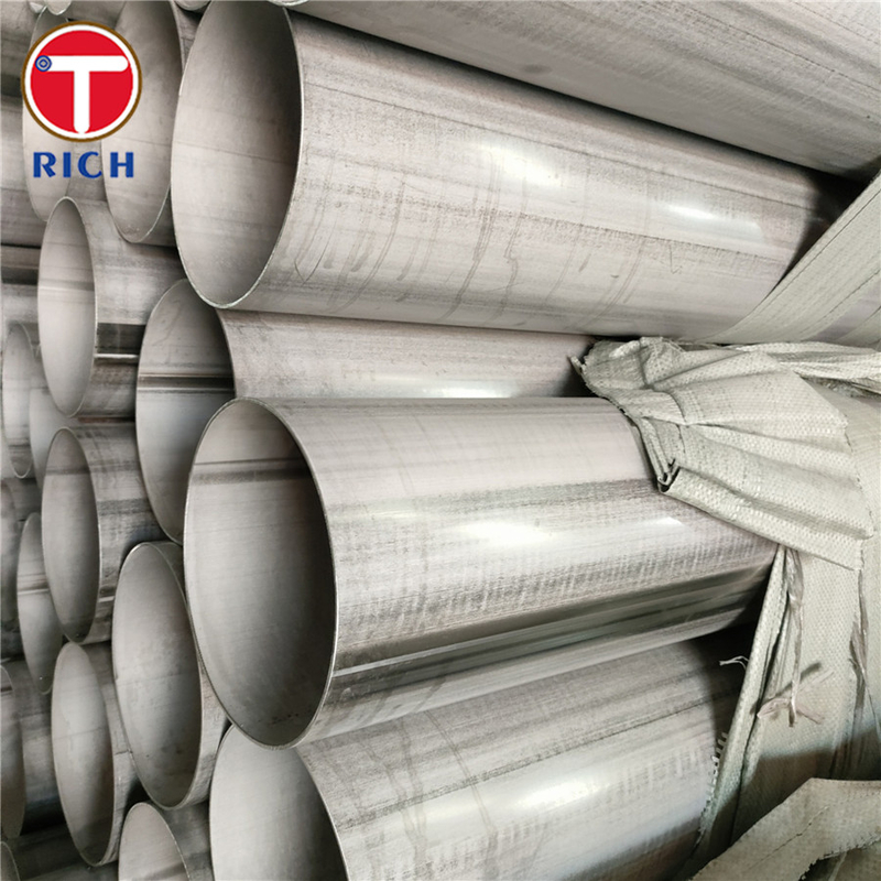 EN 10217-7 X2CrNi18-9 Bụi thép không gỉ Bụi thép hàn cho mục đích áp suất