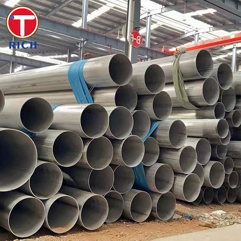 JIS G3468 304 ống thép không gỉ đường kính lớn ống thép không gỉ hàn cho nhiệt độ thấp