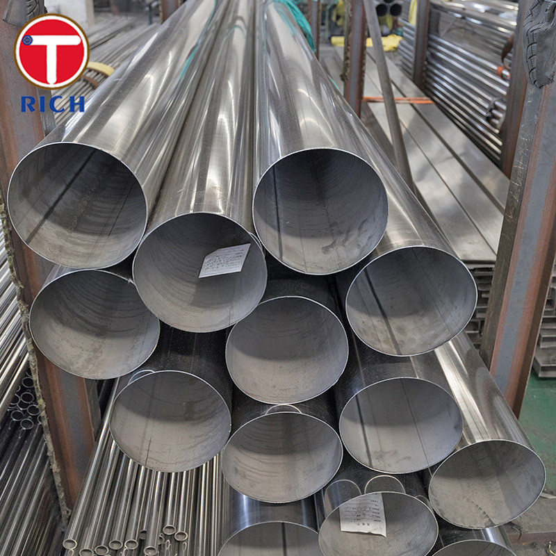 JIS G3468 304 ống thép không gỉ đường kính lớn ống thép không gỉ hàn cho nhiệt độ thấp