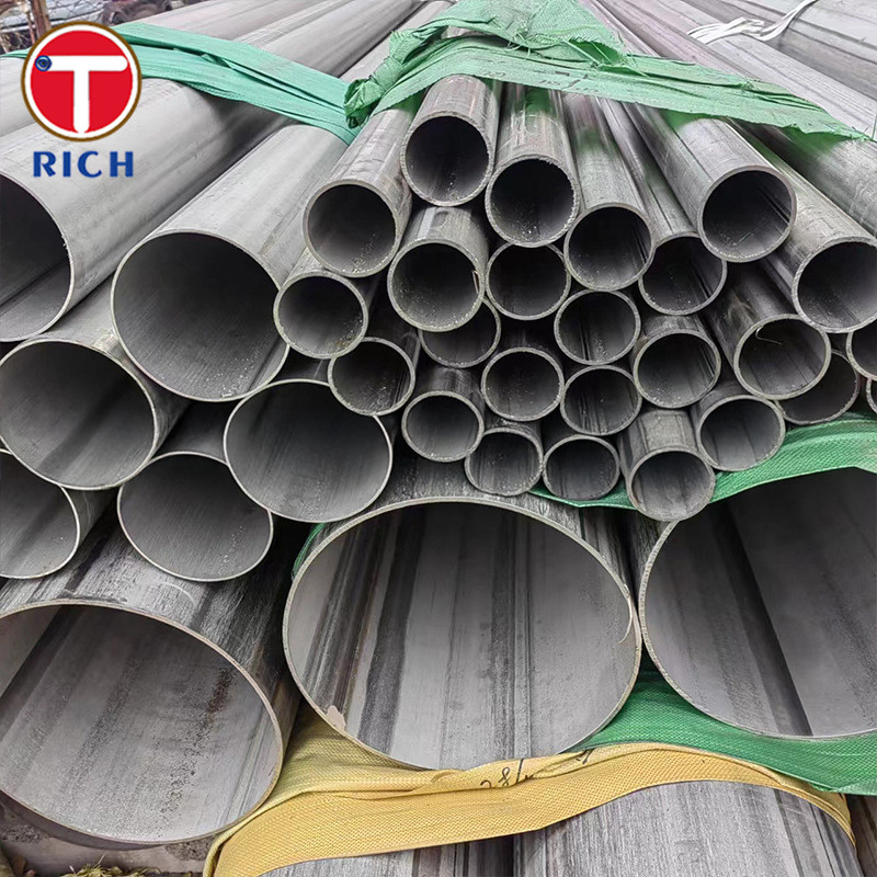 JIS G3468 304 ống thép không gỉ đường kính lớn ống thép không gỉ hàn cho nhiệt độ thấp