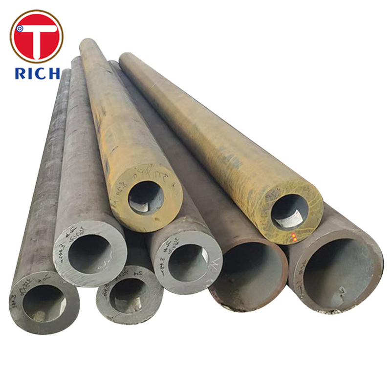 ASTM A572 lớp 50 ống hợp kim thấp ống thép cấu trúc hợp kim thấp có độ bền cao để vận chuyển chất lỏng