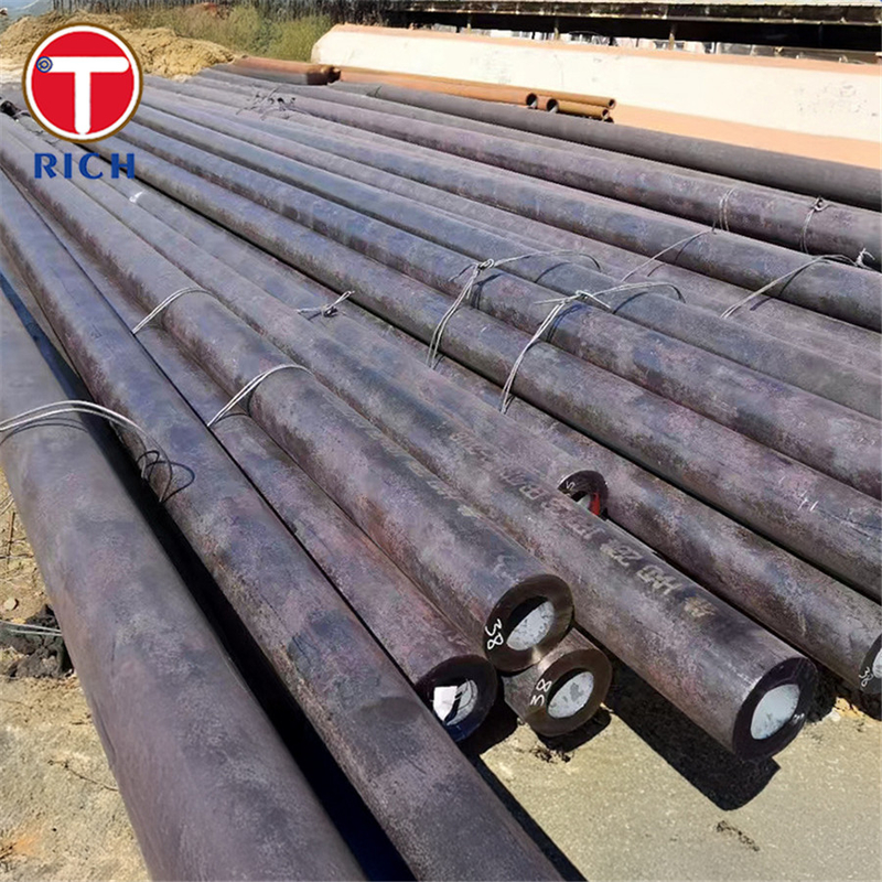 ASTM A572 lớp 50 ống hợp kim thấp ống thép cấu trúc hợp kim thấp có độ bền cao để vận chuyển chất lỏng