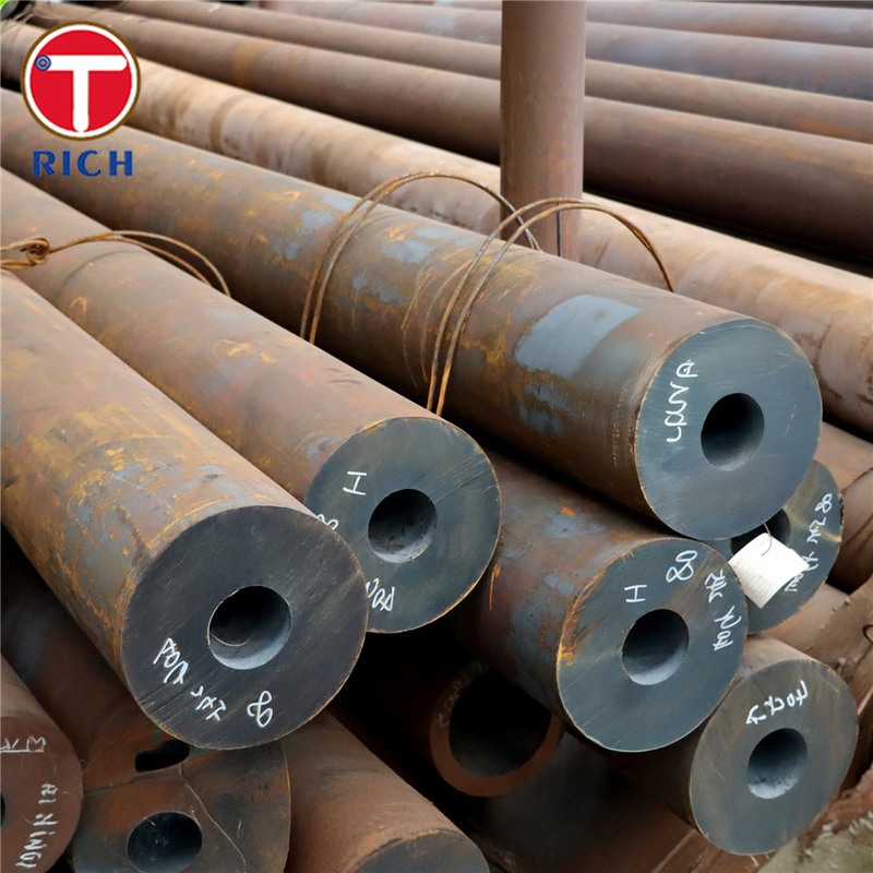 DIN 2445-1 ST52 ống kết thúc nóng không may ống thép không may cho hệ thống động lực học chất lỏng