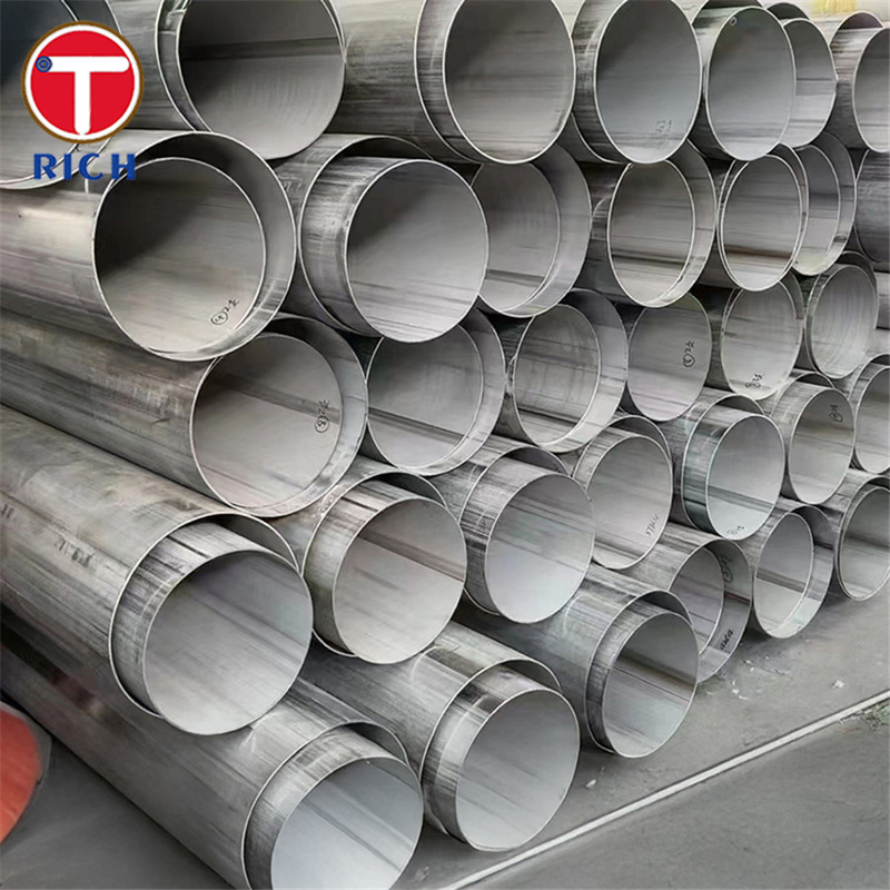EN 10296-2 X2CrNi12 ống tròn hàn ống thép tròn hàn cho kỹ thuật chung
