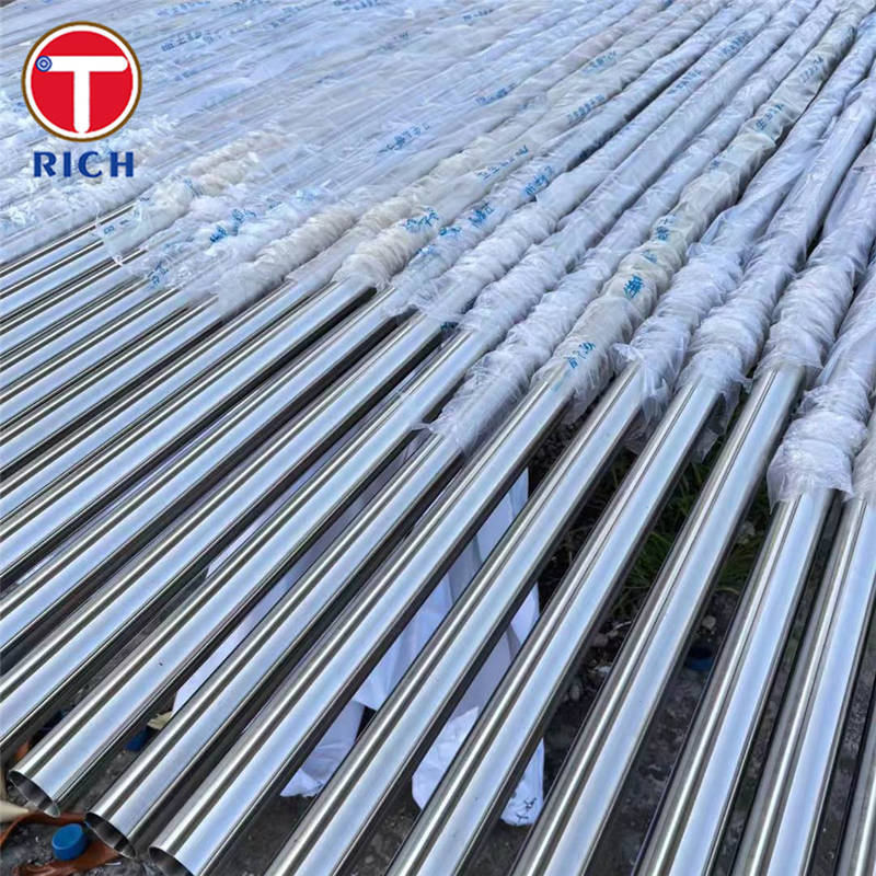 DIN 28180 X5CrNi18-10 ống trao đổi nhiệt ống thép không gỉ liền mạch cho máy trao đổi nhiệt ống