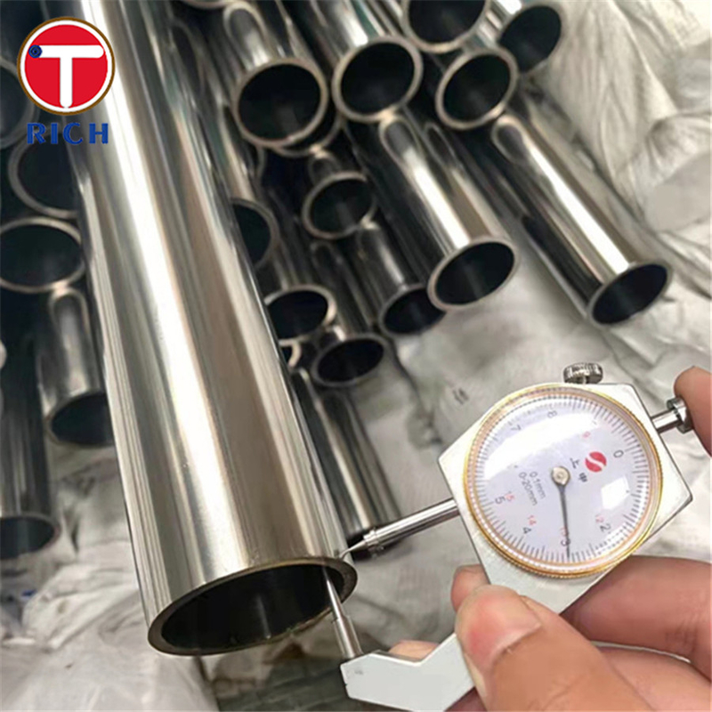 GOST 10498 08X18H10T AISI 321 ống thép không gỉ tường mỏng để chống ăn mòn