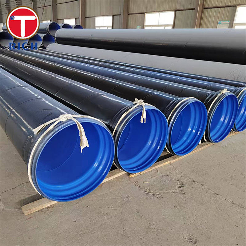 JIS G3469 P2S ống thép phủ polyethylene cho dịch vụ chống ăn mòn