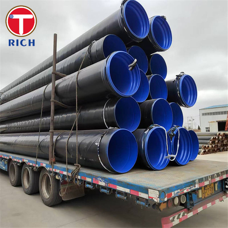 JIS G3469 P2S ống thép phủ polyethylene cho dịch vụ chống ăn mòn