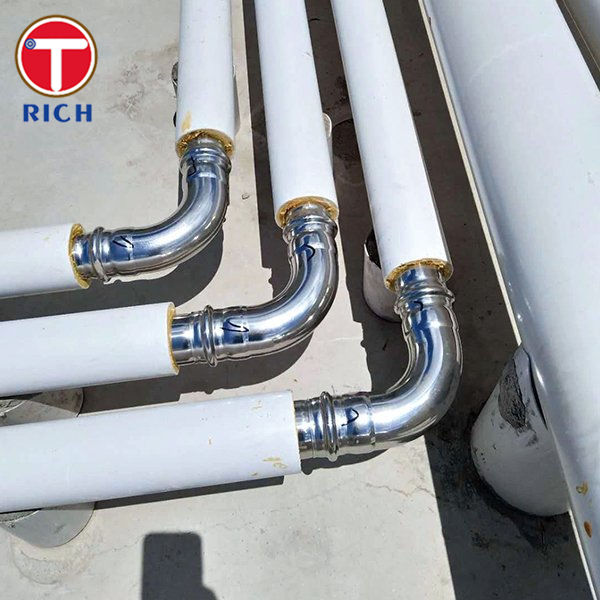 Ống thép tráng PVC ASTM A213 Ống thép không gỉ Austenitic liền mạch để cách nhiệt