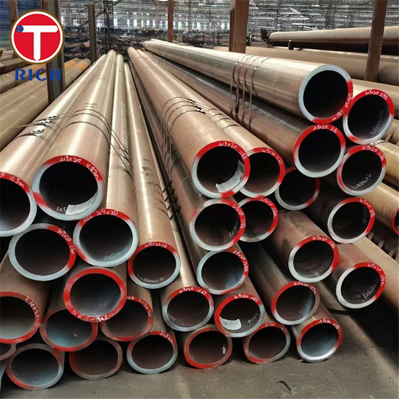 P91 Chrom Moly Pipe Cold Drawn Alloy Steel Seamless Pipe For High Temperature Service (Điều này có nghĩa là các đường ống không may được kéo lạnh)