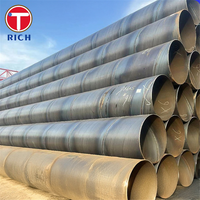 Ống cưa thép carbon ASME SA139 Ống thép hàn xoắn ốc carbon cho ngành công nghiệp ô tô