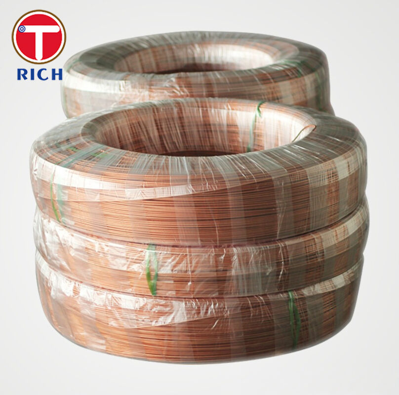 Bụi Bundy ống hai tường thép carbon thấp ống đồng mạ cho sử dụng ô tô