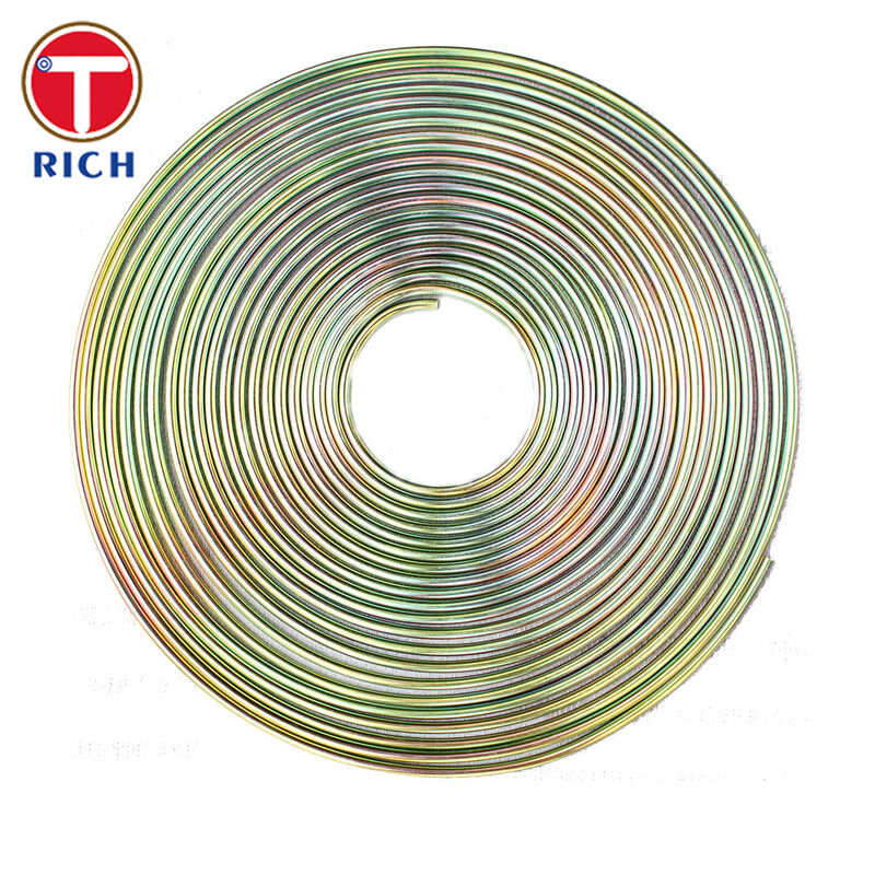 Bụi Bundy ống hai tường thép carbon thấp ống đồng mạ cho sử dụng ô tô