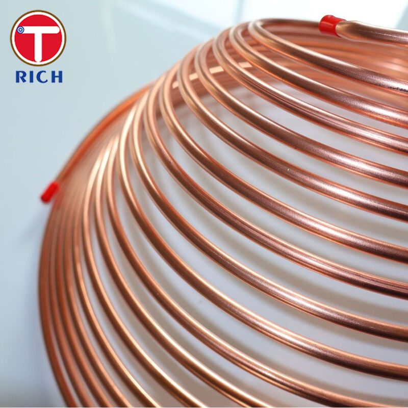 Bụi Bundy ống hai tường thép carbon thấp ống đồng mạ cho sử dụng ô tô