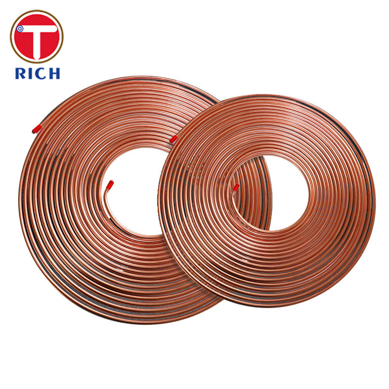 Bụi Bundy ống hai tường thép carbon thấp ống đồng mạ cho sử dụng ô tô