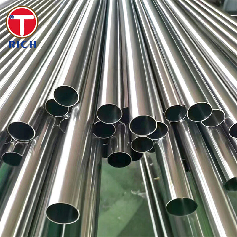ống thép không gỉ tiêu chuẩn ISO 2037 với bề mặt bên trong vệ sinh và chống ăn mòn cho ngành công nghiệp thực phẩm
