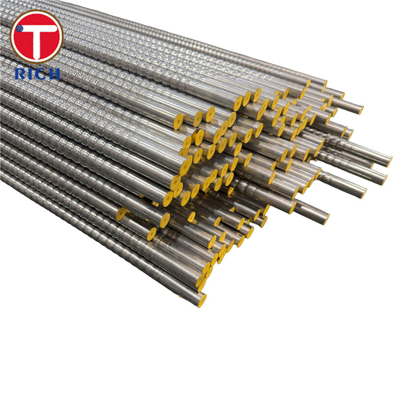 Bụi lỏng thép không gỉ ống sóng cứng cho dịch vụ khí với lớp trao đổi nhiệt và chống ăn mòn