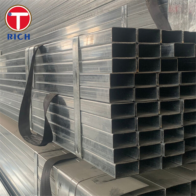 Q235 Bụi vuốt hình vuông thép cấu trúc carbon cho các ứng dụng kiến trúc với các tùy chọn kéo lạnh và cán nóng