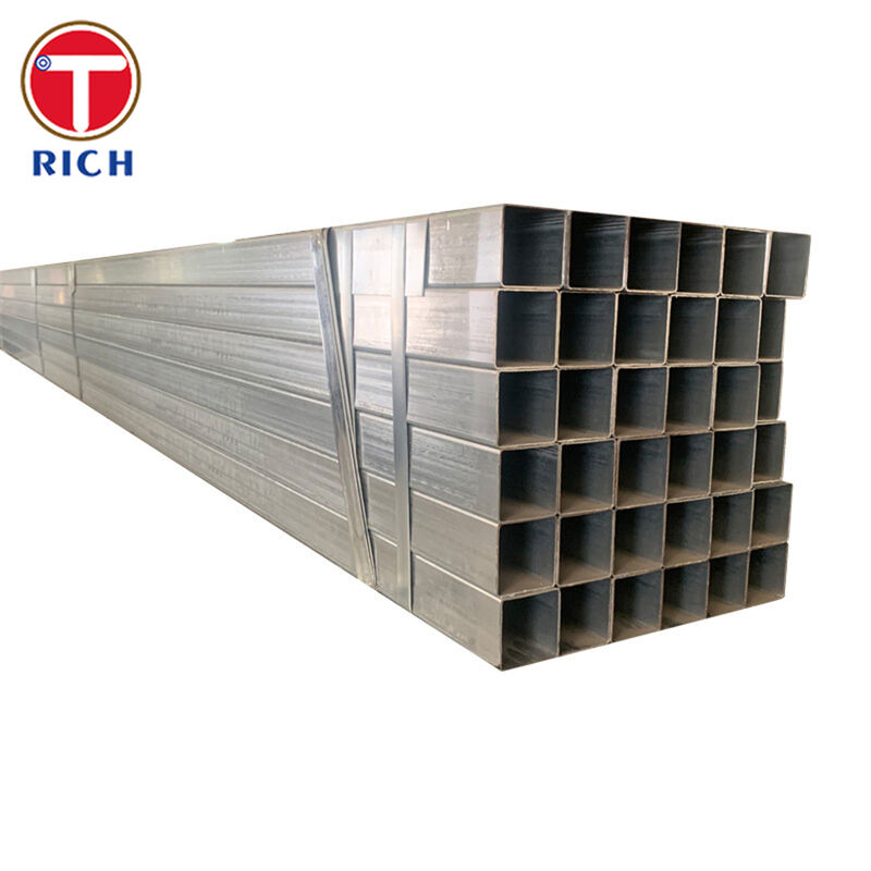 Q235 Bụi vuốt hình vuông thép cấu trúc carbon cho các ứng dụng kiến trúc với các tùy chọn kéo lạnh và cán nóng