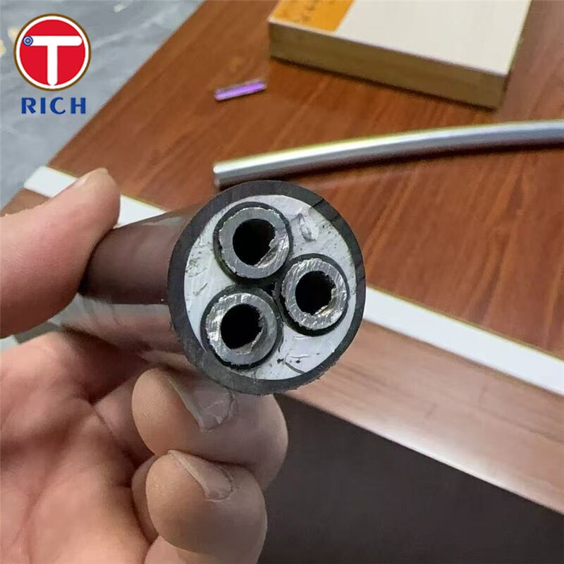 Ống liền mạch bằng thép không gỉ đa lõi có lớp phủ nhựa cho ngành đóng tàu với các mác 304L/316L/Duplex 2205 và kỹ thuật kéo nguội/cán nóng