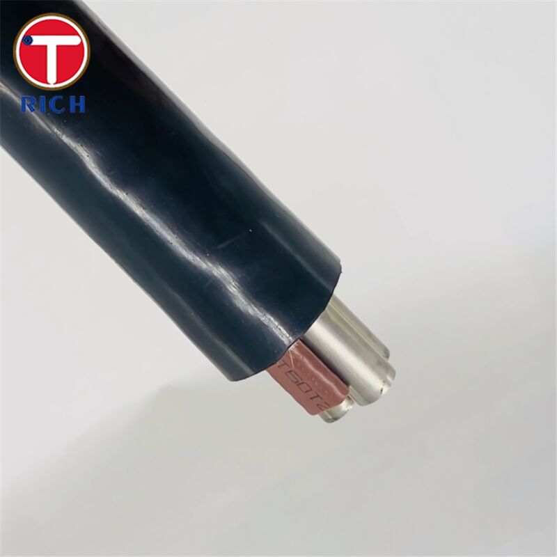 Ống liền mạch bằng thép không gỉ đa lõi có lớp phủ nhựa cho ngành đóng tàu với các mác 304L/316L/Duplex 2205 và kỹ thuật kéo nguội/cán nóng