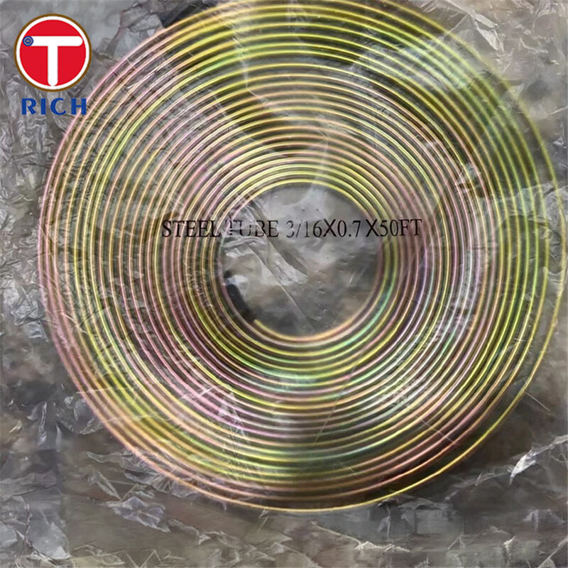 Ống Bundy mạ đồng SAE J527 có đường kính ngoài từ 4,76-12,7 mm cho ứng dụng ống phanh