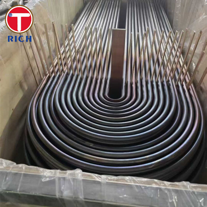 ASTM A179 A192 ống u cong thép carbon không may với cấu trúc chịu áp suất và hình học u cong được kiểm soát cho máy trao đổi nhiệt