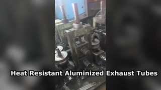 Ống xả hàn bằng thép Aluminized nhiệt cao cho ô tô