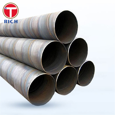 Giá tốt. ASTM A1005 Gr.50 ống thép hàn đường dây nối xoắn ốc cuối đơn giản màu đen cho vận chuyển chất lỏng trực tuyến