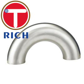 Giá tốt. Asme tiêu chuẩn B16.9 Din 2605 Khuỷu tay bằng thép không gỉ 180 độ Hình dạng tương đương trực tuyến