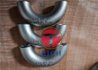 Giá tốt. ASME B16.9 316L 304L Gia công ống thép không gỉ Khuỷu tay 180 độ trực tuyến