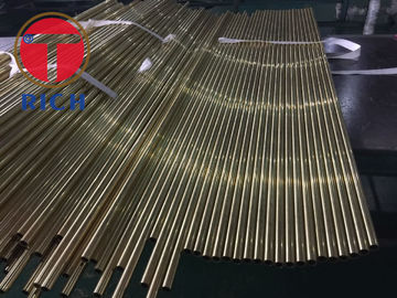 Giá tốt. Ống đồng thau được đánh bóng ASTM B135 / Cold Drawn Dàn ống C27000 C27200 H58 trực tuyến