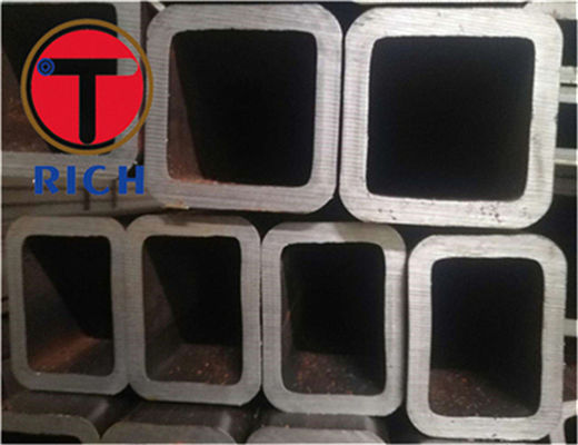 Giá tốt. ASTM A500 GR Một ống thép hình chữ nhật dày dặn liền mạch được tạo hình nguội trực tuyến