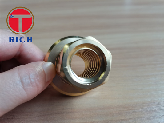 Giá tốt. Đồng thau C1100 Bộ phận tiện bằng đồng Cnc bằng đồng Đồng ren M12 M10 trực tuyến